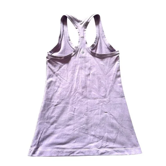 Lululemon Cool Racerback II Tank Lilac or Rose Quartz Women Size 4 - 6 W1AASS - Picture 10 of 10